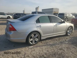 2012 Ford Fusion SPORT with VIN 3FAHP0KC9CR243452, listed as a Copart auction lot 48718135 with 0 mi miles and Salvage Title. Bid and sale history available at carsss.com. Image 3.