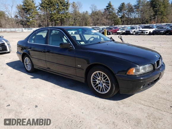 2002 BMW 5 Series 530iA with VIN WBADT63402CH85311, listed as a Copart auction lot 48372375 with 74,652 mi miles and Clean Title. Bid and sale history available at carsss.com. Image 4.