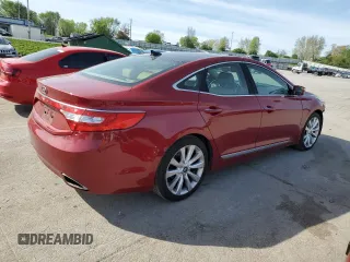 2013 Hyundai Azera z VIN KMHFH4JG8DA301102, wystawiony jako Copart lot #54299505 z przebiegiem 121 658 mil mil oraz Szkoda całkowita • Salvage title. Historia ofert i sprzedaży dostępna na DreamBid. Obrazek 3.