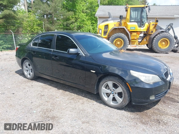 2008 BMW 5 Series 528xi with VIN WBANV13578CZ56362, listed as a IAAI auction lot 42212019 with 166,207 mi miles and . Bid and sale history available at carsss.com. Image 1.