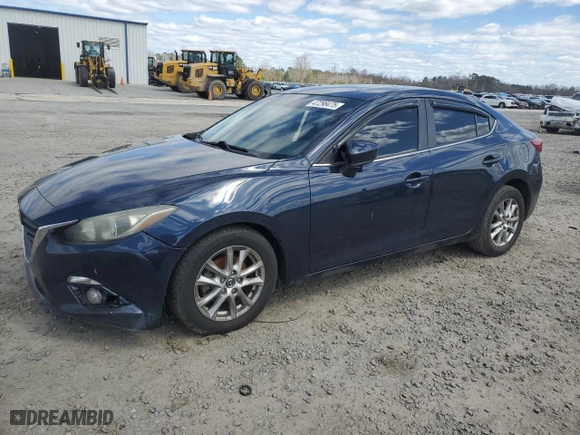 2016 Mazda Mazda3 i Touring with VIN JM1BM1V73G1300614, listed as a Copart auction lot 47298475 with 171,265 mi miles and Salvage Title. Bid and sale history available at carsss.com. Image 1.