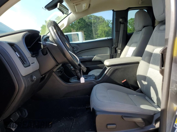 2021 Chevrolet Colorado 2WD Work Truck with VIN 1GCHSBEA7M1167093, listed as a Copart auction lot 53316075 with 51,238 mi miles and Salvage title. Bid and sale history available at DreamBid. Image 7.
