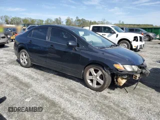 2008 Honda Civic LX with VIN 2HGFA16598H346895, listed as a Copart auction lot 51502705 with 261,390 mi miles and Salvage Title. Bid and sale history available at DreamBid. Image 4.