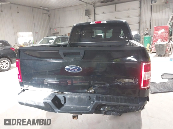 2018 Ford F-150 XL with VIN 1FTFW1E56JFD06640, listed as a IAAI auction lot 41983563 with 63,092 mi miles. Bid and sale history available at carsss.com. Image 16.
