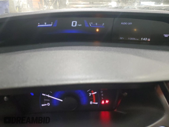 2015 Honda Civic EX-L z VIN 19XFB2F97FE103406, wystawiony jako Copart lot #48545965 z przebiegiem 112 838 mil mil oraz Szkoda całkowita • Salvage title. Historia ofert i sprzedaży dostępna na DreamBid. Obrazek 9.