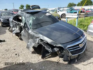 2016 Cadillac CTS Luxury Collection AWD with VIN 1G6AX5SS3G0121176, listed as a Copart auction lot 65710224 with Not Provided miles and Salvage Title. Bid and sale history available at DreamBid. Image 4.
