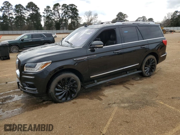 2020 Lincoln Navigator Reserve with VIN 5LMJJ2LTXLEL13589, listed as a Copart auction lot 43789325 with Not provided miles and Salvage title. Bid and sale history available at DreamBid. Image 1.