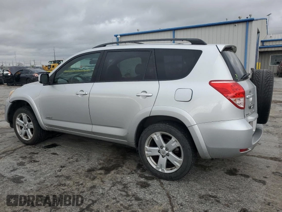 2006 Toyota RAV4 Sport with VIN JTMZD32V466013474, listed as a Copart auction lot 51227005 with 125,001 mi miles and Salvage Title. Bid and sale history available at carsss.com. Image 2.