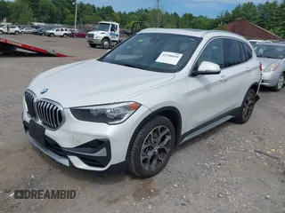 2021 BMW X1 xDrive28i with VIN WBXJG9C07M5U21337, listed as a IAAI auction lot 42590859 with 35,934 mi miles and . Bid and sale history available at DreamBid. Image 17.
