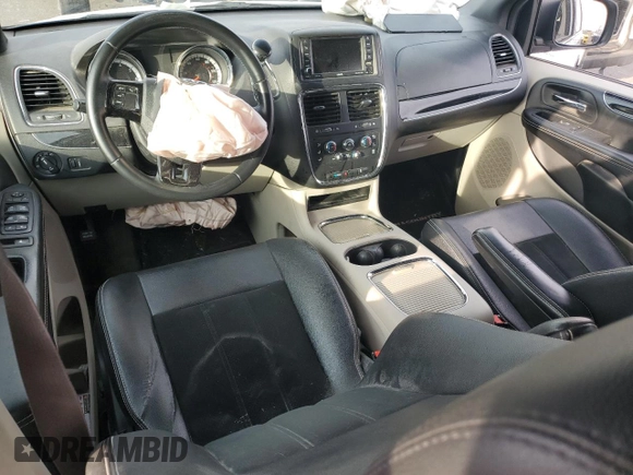 2017 Dodge Grand Caravan SXT with VIN 2C4RDGCG6HR761257, listed as a Copart auction lot 43069225 with 88,540 mi miles and Salvage Title. Bid and sale history available at DreamBid. Image 8.