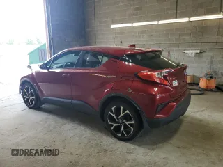 2018 Toyota C-HR XLE with VIN NMTKHMBX7JR032119, listed as a Copart auction lot 61007975 with 100,093 mi miles and Salvage title. Bid and sale history available at DreamBid. Image 2.
