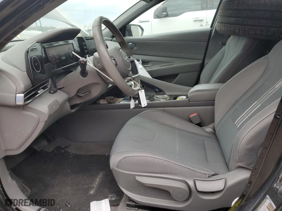 2021 Hyundai Elantra SEL with VIN 5NPLS4AG5MH037774, listed as a Copart auction lot 49664425 with 52,952 mi miles and Salvage Title. Bid and sale history available at carsss.com. Image 7.