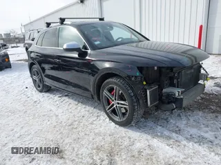 2018 Audi SQ5 Premium Plus with VIN WA1A4AFY1J2169617, listed as a IAAI auction lot 41619017 with 53,477 mi miles and . Bid and sale history available at DreamBid. Image 1.