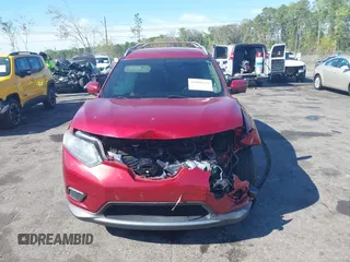 2016 Nissan Rogue SV with VIN KNMAT2MT0GP644465, listed as a IAAI auction lot 41898259 with 93,566 mi miles. Bid and sale history available at carsss.com. Image 12.