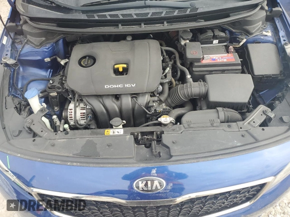2017 Kia Forte LX with VIN 3KPFK4A72HE127214, listed as a Copart auction lot 48328015 with 97,163 mi miles and Salvage Title. Bid and sale history available at carsss.com. Image 11.
