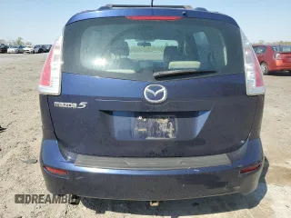 2010 Mazda 5 Sport with VIN JM1CR2W38A0386250, listed as a Copart auction lot 53642445 with 205,457 mi miles and Clean Title. Bid and sale history available at carsss.com. Image 6.