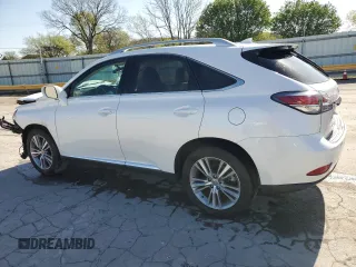 2015 Lexus RX 350 with VIN 2T2ZK1BA8FC197278, listed as a Copart auction lot 51862355 with 104,440 mi miles and Salvage Title. Bid and sale history available at carsss.com. Image 2.