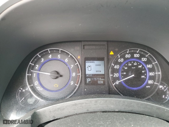 2016 Infiniti QX70 with VIN JN8CS1MW4GM400288, listed as a Copart auction lot 51423095 with 115,733 mi miles and Salvage Title. Bid and sale history available at carsss.com. Image 9.