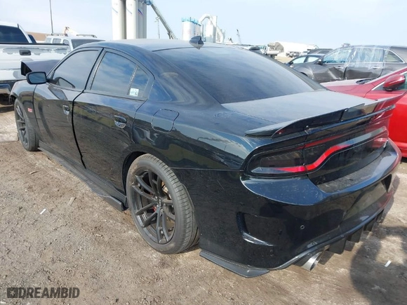 2018 Dodge Charger R/T Scat Pack with VIN 2C3CDXGJ3JH335411, listed as a IAAI auction lot 41274105 with NaN miles. Bid and sale history available at carsss.com. Image 3.