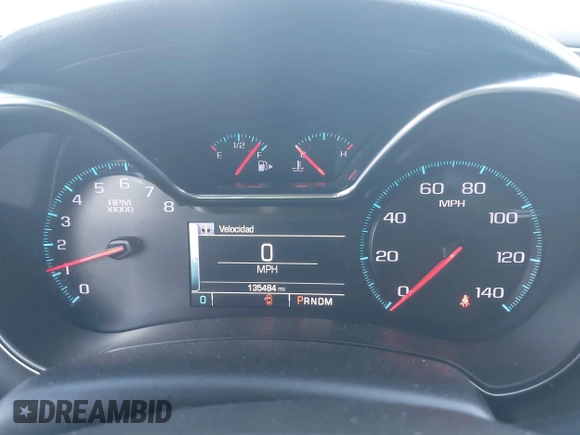 2015 Chevrolet Impala LTZ with VIN 2G1165S31F9147121, listed as a IAAI auction lot 41880171 with 135,484 mi miles and . Bid and sale history available at DreamBid. Image 7.