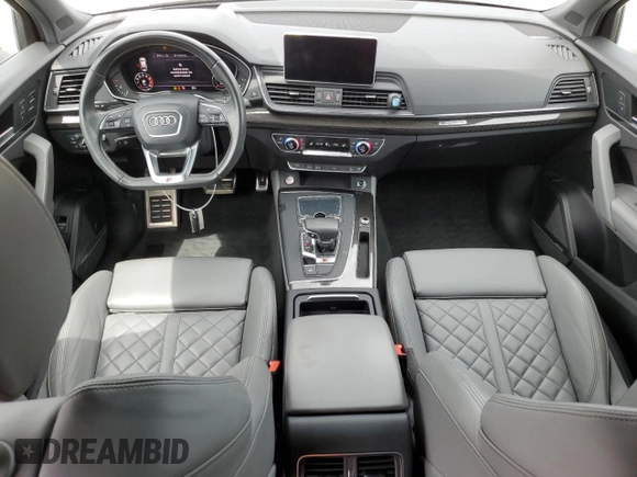 2018 Audi SQ5 Prestige with VIN WA1C4AFY9J2028352, listed as a Copart auction lot 50319905 with 44,642 mi miles and Salvage Title. Bid and sale history available at carsss.com. Image 8.