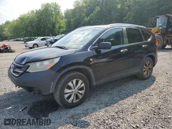 2013 Honda CR-V EX-L z VIN 2HKRM4H70DH651156, wystawiony jako Copart lot #60684095 z przebiegiem 290 604 mil mil oraz Czysty tytuł • Clean title. Historia ofert i sprzedaży dostępna na DreamBid. Obrazek 1.