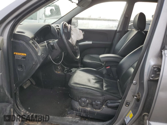 2005 Kia Sportage LX with VIN KNDJE723X57064082, listed as a Copart auction lot 86177214 with Not Provided miles and Salvage Title. Bid and sale history available at carsss.com. Image 7.