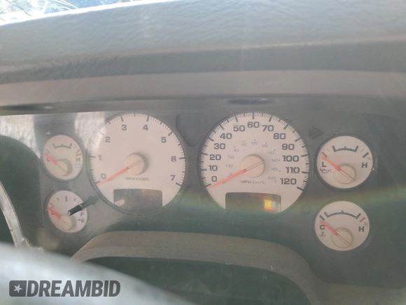 2004 Dodge 1500 SLT with VIN 1D7HA18N34S669160, listed as a Copart auction lot 44943075 with Not Provided miles and Salvage Title. Bid and sale history available at DreamBid. Image 9.