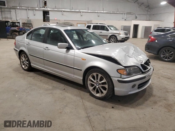 2004 BMW 3 Series 330xi with VIN WBAEW534X4PN31961, listed as a Copart auction lot 86862924 with 139,563 mi miles and Salvage Title. Bid and sale history available at carsss.com. Image 4.