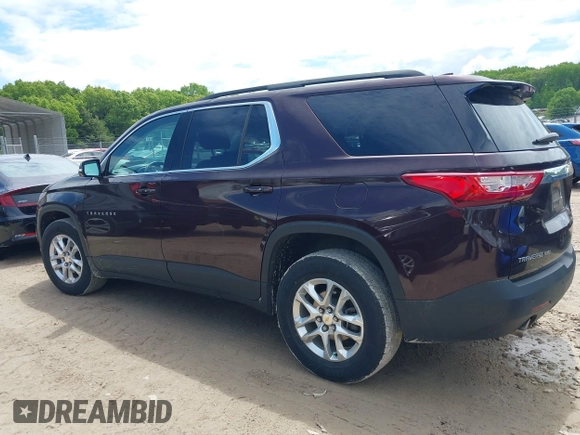 2019 Chevrolet Traverse LT Cloth z VIN 1GNEVGKW7KJ248073, wystawiony jako IAAI lot #42362893 z przebiegiem 56 232 mil mil oraz . Historia ofert i sprzedaży dostępna na DreamBid. Obrazek 14.