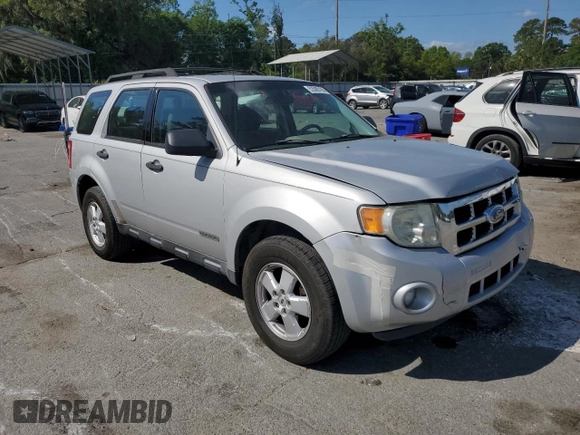 2008 Ford Escape XLS z VIN 1FMCU02ZX8KB15214, wystawiony jako Copart lot #53585195 z przebiegiem 241 310 mil mil oraz Szkoda całkowita • Salvage title. Historia ofert i sprzedaży dostępna na DreamBid. Obrazek 4.