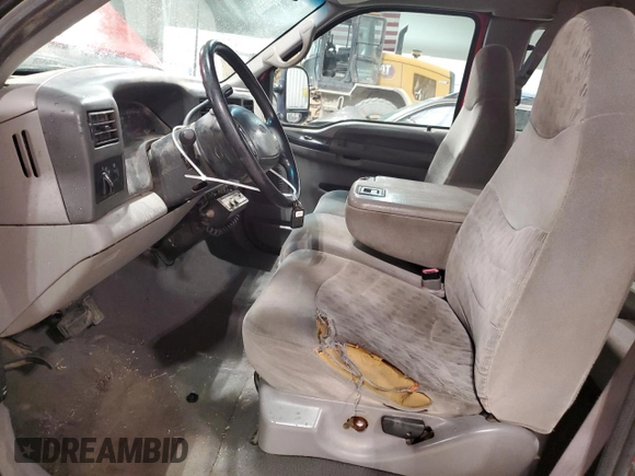 2000 Ford F-250 XL z VIN 1FTNX21S5YEC10427, wystawiony jako Copart lot #59093625 z przebiegiem 111 585 mil mil oraz Szkoda całkowita • Salvage title. Historia ofert i sprzedaży dostępna na DreamBid. Obrazek 7.