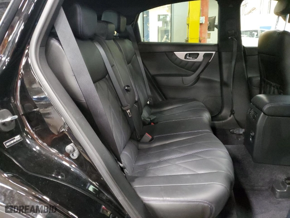 2016 Infiniti QX70 with VIN JN8CS1MW1GM752521, listed as a Copart auction lot 56139204 with 55,786 mi miles. Bid and sale history available at carsss.com. Image 11.