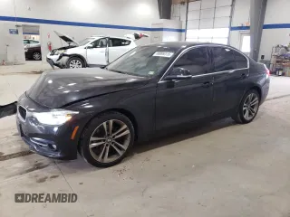 2017 BMW 3 Series 330i xDrive with VIN WBA8D9G30HNU65773, listed as a Copart auction lot 46899315 with 76,949 mi miles and Salvage Title. Bid and sale history available at carsss.com. Image 1.