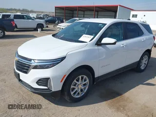 2024 Chevrolet Equinox LT with VIN 3GNAXUEG3RL244777, listed as a IAAI auction lot 42067815 with 14,724 mi miles. Bid and sale history available at carsss.com. Image 18.