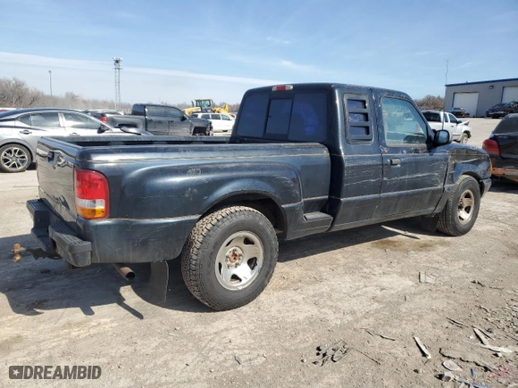 1994 Ford Ranger Splash with VIN 1FTCR14X1RPB35380, listed as a Copart auction lot 45172075 with 203,428 mi miles and Salvage Title. Bid and sale history available at carsss.com. Image 3.