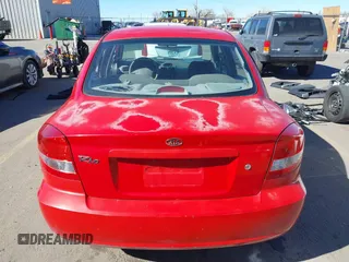 2004 Kia Rio with VIN KNADC125746285903, listed as a IAAI auction lot 41674164 with 202,845 mi miles. Bid and sale history available at carsss.com. Image 16.