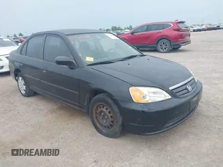 2003 Honda Civic LX z VIN 2HGES16543H592030, wystawiony jako IAAI lot #42278462 z przebiegiem 112 789 mil mil oraz . Historia ofert i sprzedaży dostępna na DreamBid. Obrazek 1.