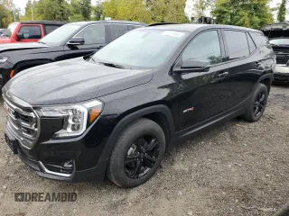 2022 GMC Terrain AT4 with VIN 3GKALYEV0NL314096, listed as a Copart auction lot 72721894 with 9,463 mi miles and Salvage Title. Bid and sale history available at DreamBid. Image 1.