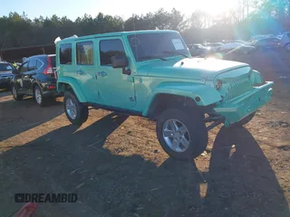 2010 Jeep Wrangler Unlimited Sport with VIN 1J4BA3H15AL166397, listed as a IAAI auction lot 41391376 with 87,091 mi miles. Bid and sale history available at carsss.com. Image 1.