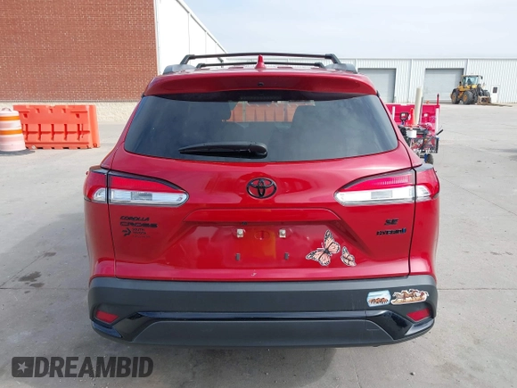 2023 Toyota Corolla Cross Hybrid S with VIN 7MUFBABG5PV003543, listed as a IAAI auction lot 41430844 with 36,891 mi miles and . Bid and sale history available at DreamBid. Image 16.