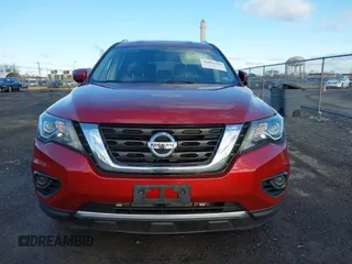 2017 Nissan Pathfinder SL with VIN 5N1DR2MM1HC695630, listed as a IAAI auction lot 41853343 with 91,791 mi miles. Bid and sale history available at carsss.com. Image 12.