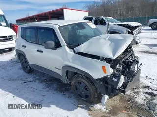 2021 Jeep Renegade Jeepster z VIN ZACNJDABXMPN11013, wystawiony jako IAAI lot #41394498 z przebiegiem 56 035 mil mil oraz . Historia ofert i sprzedaży dostępna na DreamBid. Obrazek 1.