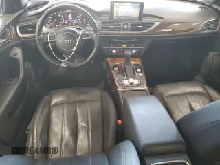 2016 Audi A6 Prestige with VIN WAUHGAFC2GN001442, listed as a Copart auction lot 61633805 with 128,140 mi miles and Salvage title. Bid and sale history available at DreamBid. Image 8.