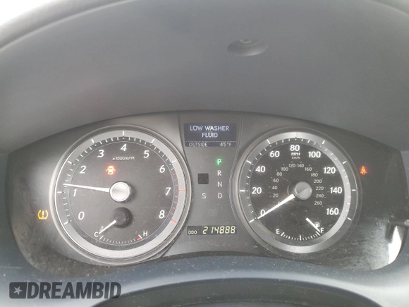 2007 Lexus ES 330 with VIN JTHBJ46G072017783, listed as a Copart auction lot 41894255 with 214,888 mi miles and Salvage Title. Bid and sale history available at DreamBid. Image 9.