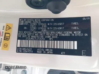 2020 Lexus NX 300h with VIN JTJDJRDZ7L2126356, listed as a IAAI auction lot 41905863 with 44,014 mi miles and . Bid and sale history available at DreamBid. Image 9.