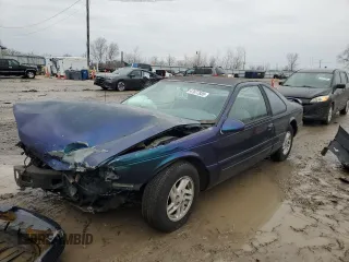 1996 Ford Thunderbird LX with VIN 1FALP6244TH118429, listed as a Copart auction lot 47677935 with 167,726 mi miles and Salvage Title. Bid and sale history available at carsss.com. Image 1.