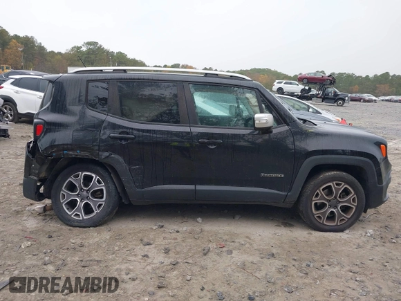 2017 Jeep Renegade Limited with VIN ZACCJBDB0HPE97445, listed as a IAAI auction lot 40727251 with 120,235 mi miles and . Bid and sale history available at DreamBid. Image 13.