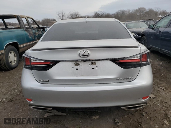 2017 Lexus GS with VIN JTHBA1BL8HA003798, listed as a Copart auction lot 43376205 with 66,541 mi miles and Salvage Title. Bid and sale history available at carsss.com. Image 6.
