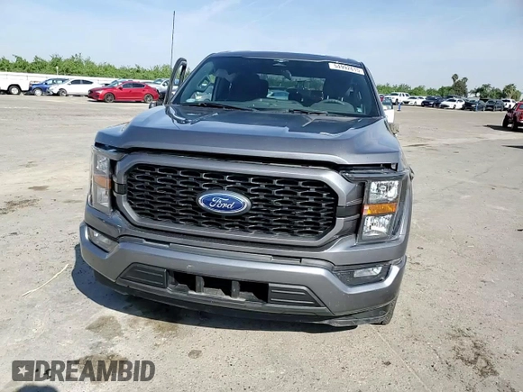 2023 Ford F-150 XL with VIN 1FTEW1CP4PKD21685, listed as a Copart auction lot 54992615 with 27,252 mi miles and Salvage title. Bid and sale history available at DreamBid. Image 13.